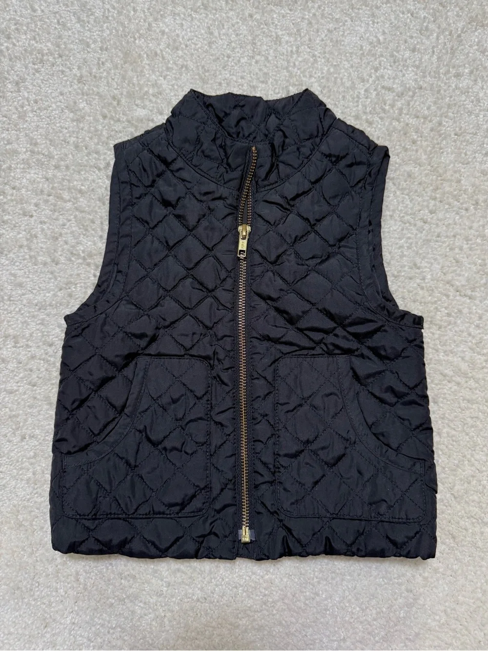 Tommy Bahama Old Navy Vest Bundle Toddler Kids 3T Cream Sherpa Black Quilted